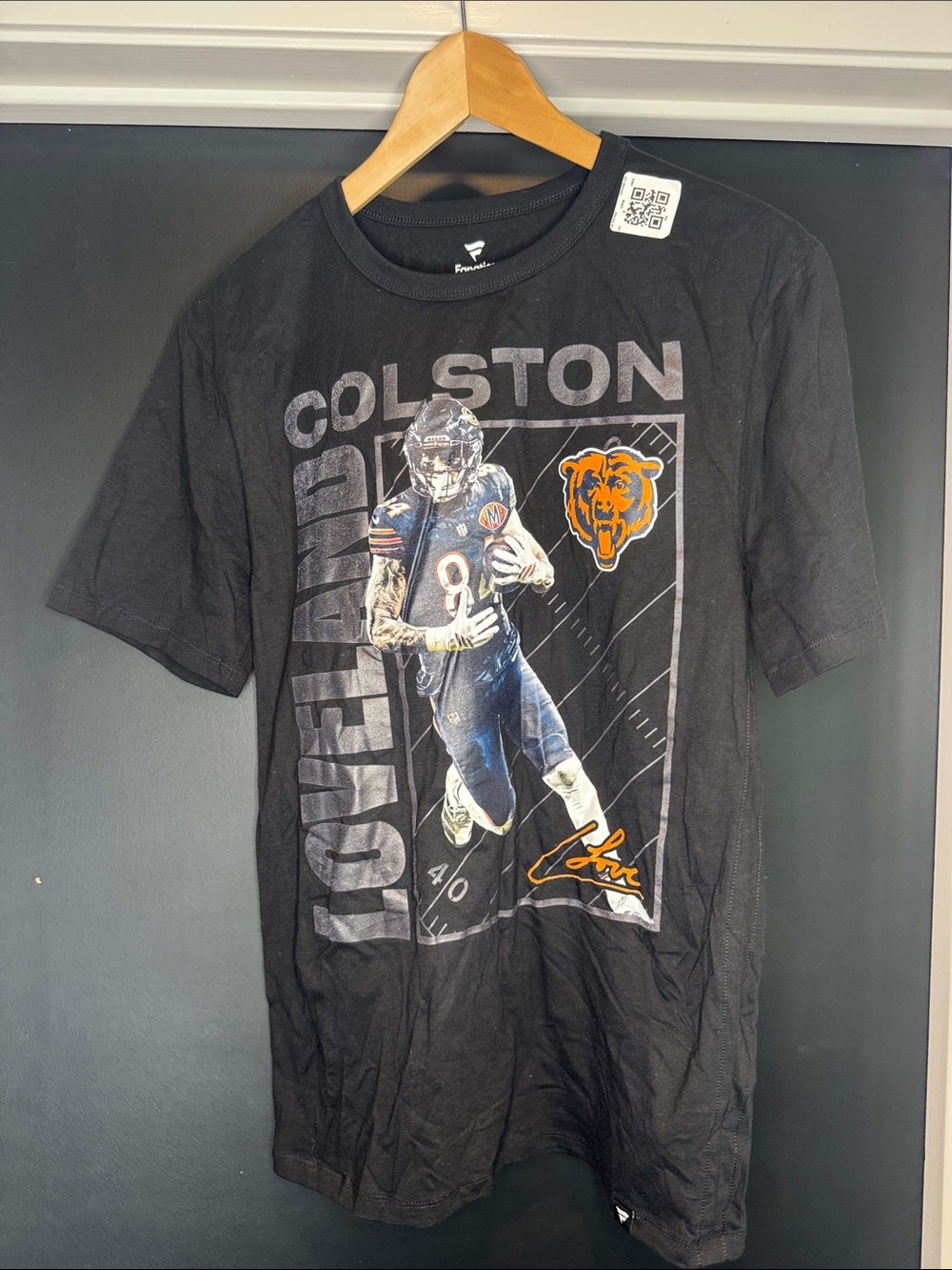 Fanatics Chicago Bears Fanatics Shirt NFL Player Tee Black Small NWOT